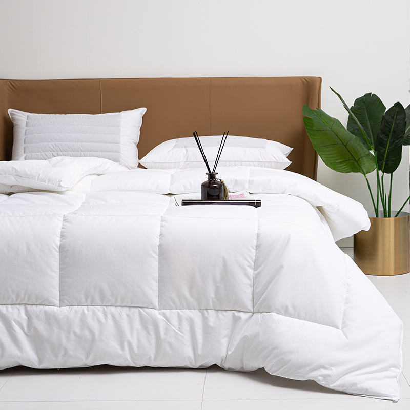 100% Katun 300 gram Selimut Isi Selimut Musim Panas Pembuatan Set Selimut Putih Berlapis 100% Katun 300 gram Selimut Isi Selimut Musim Panas Pembuatan Set Selimut Putih Berlapis