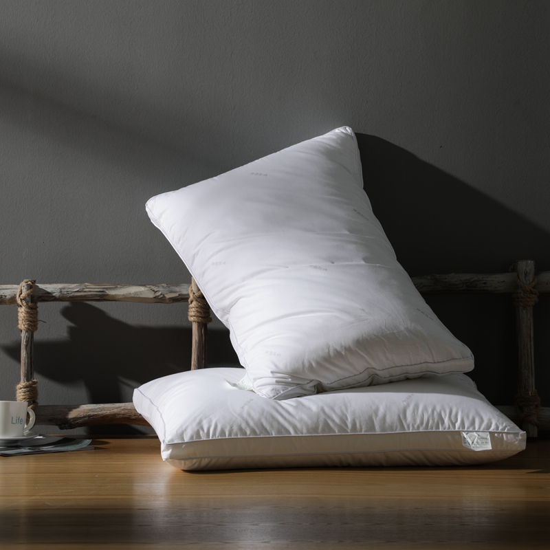 1200g Microfiber Mengisi Bantal Perusahaan Hilton Hotel Mewah Bintang 5