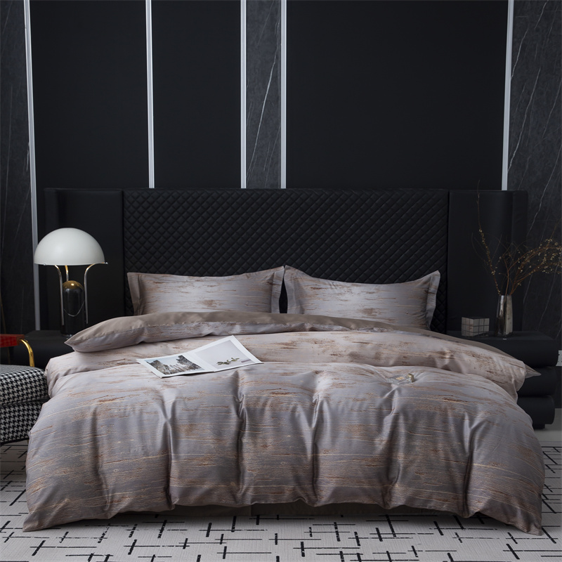 Set Tempat Tidur Cetak Digital Desain Baru Katun 100S