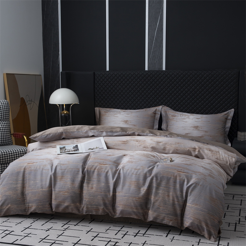 Set Tempat Tidur Cetak Digital Desain Baru Katun 100S Set Tempat Tidur Cetak Digital Desain Baru Katun 100S