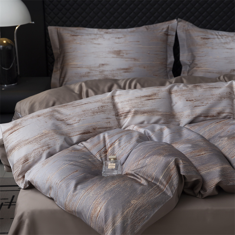 Set Tempat Tidur Cetak Digital Desain Baru Katun 100S Set Tempat Tidur Cetak Digital Desain Baru Katun 100S