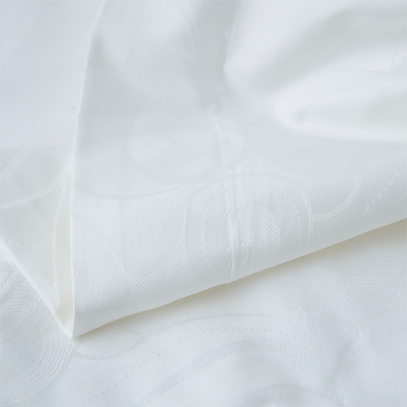 Set Seprai Kamar Tidur Linen Hotel Putih Saten Katun 100% Jacquard Baru Set Seprai Kamar Tidur Linen Hotel Putih Saten Katun 100% Jacquard Baru