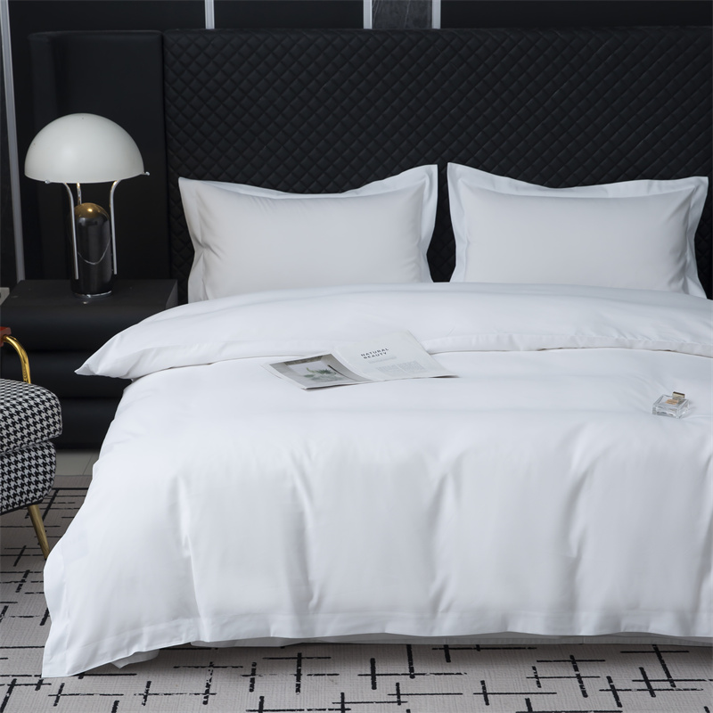 Set Tempat Tidur Kain 100% Poliester 135gsm Untuk Hotel Ekonomi Set Tempat Tidur Kain 100% Poliester 135gsm Untuk Hotel Ekonomi