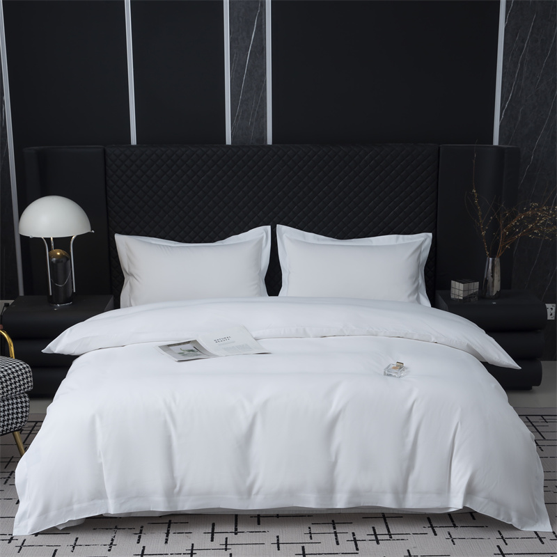 Set Tempat Tidur Kain 100% Poliester 135gsm Untuk Hotel Ekonomi Set Tempat Tidur Kain 100% Poliester 135gsm Untuk Hotel Ekonomi