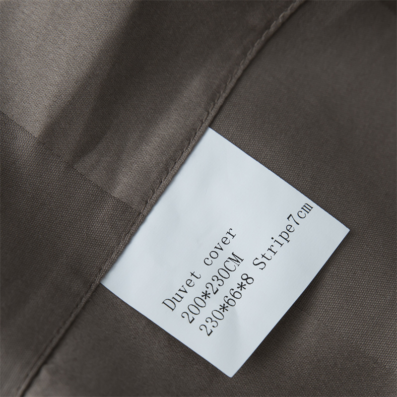 Set Seprai Katun Saten 750TC Garis Saten 7cm Set Seprai Katun Saten 750TC Garis Saten 7cm