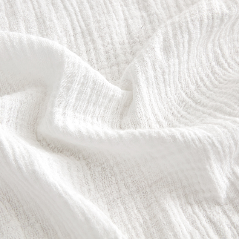 Jubah Mandi Hotel Kerah Selendang Kain Katun Kasa Dua Lapis Jubah Mandi Hotel Kerah Selendang Kain Katun Kasa Dua Lapis